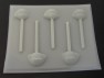 390sp Dorie the Explorer Face Chocolate or Hard Candy Lollipop Mold